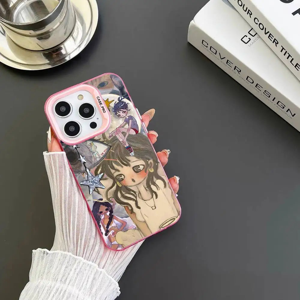 Aya Takano Color Shockproof Phone Case For iPhone