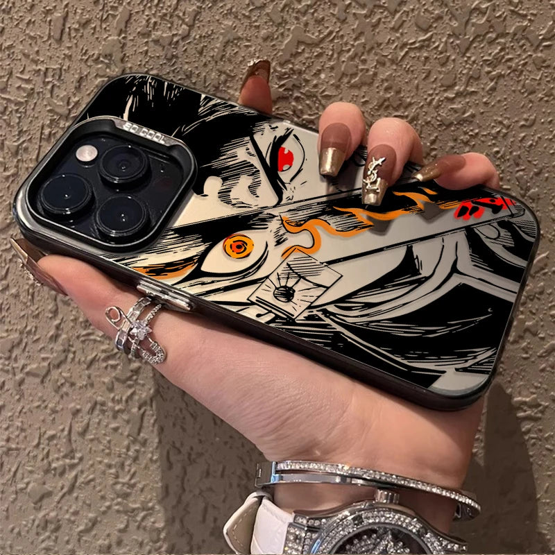 Demon Slayer Matte Shockproof Phone Case For iPhone