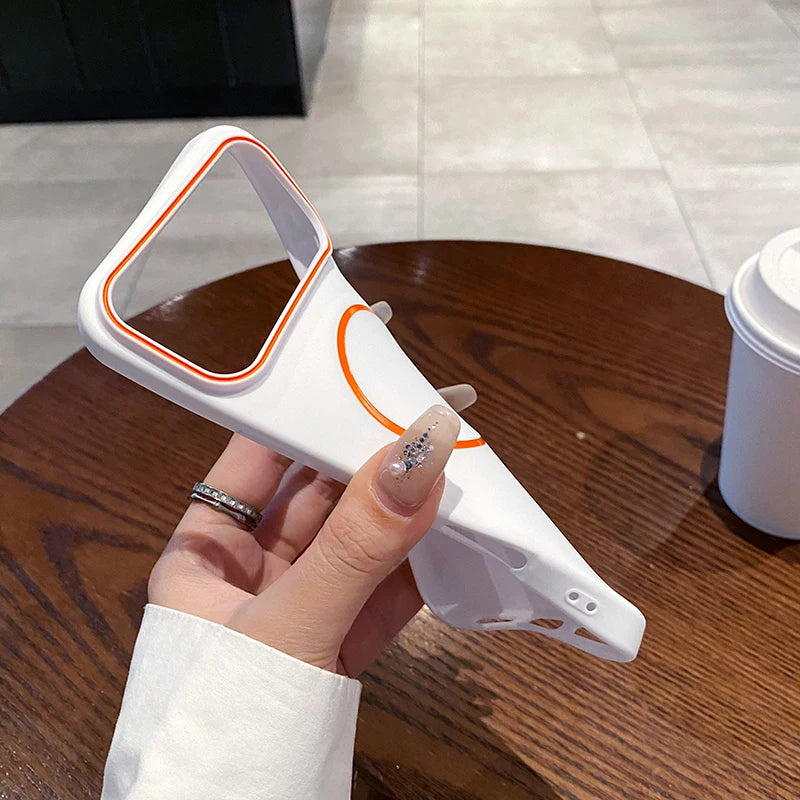 Leather Aromatherapy MagSafe Armor Case For iPhone