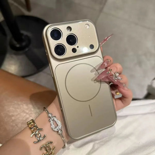 Original Nano Frosted Glass For Magsafe Phone Case For iPhone