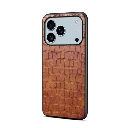 Premium Magnetic Crocodile Pattern Leather Case For iphone