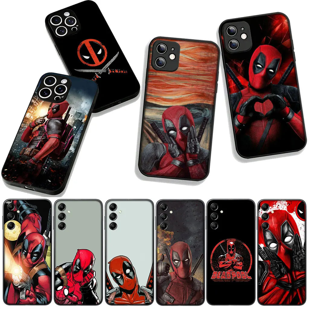 Phone Cover For Apple iPhone Deadpool Marvels Casing