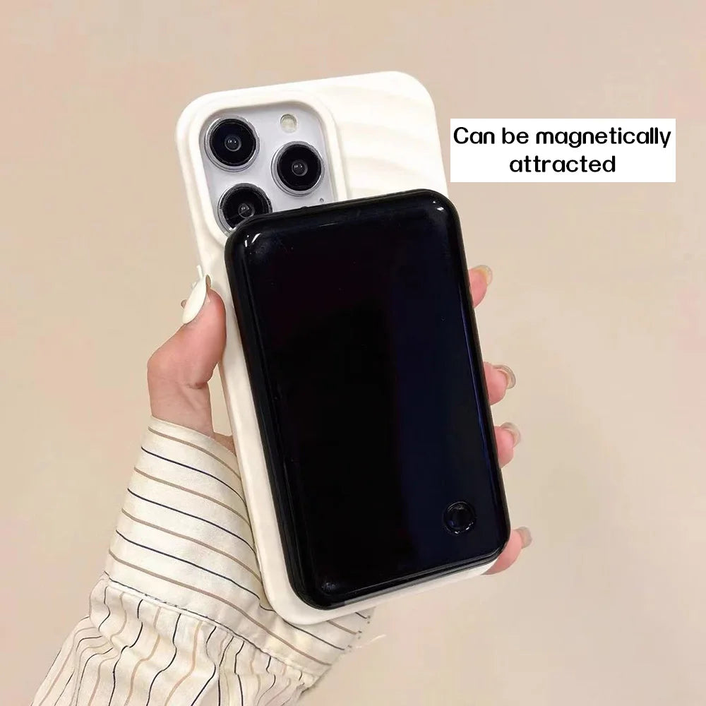 Magnetic Wireless Charging Phone Case For iPhone Case Silicone For Magsafe Protection Cover