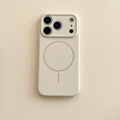 MagSafe Magnetic Silicone iPhone Case With Lens Protection