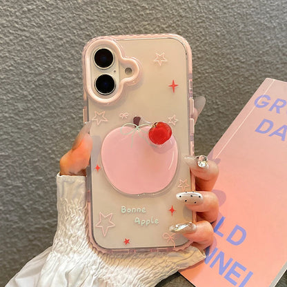 Fashion Rotatable Red Phone Case