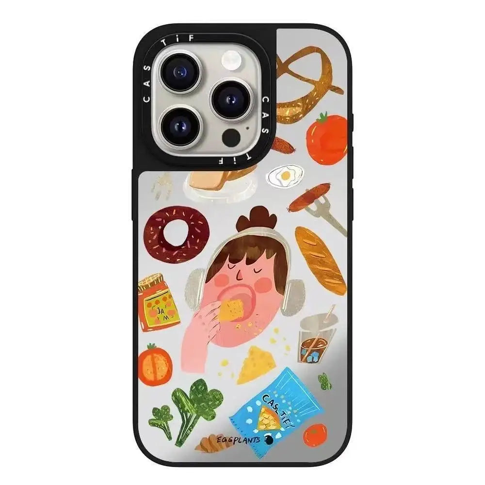 Eggplants Collaboration Edition Waterproof Phone Case