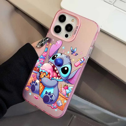 Cartoon Cute Stitch Cover For Apple iPhone Colorful Phone Case