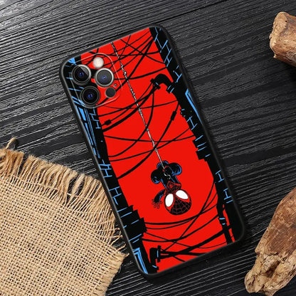 Venom Spiderman Marvel Case For iPhone Protect Funda