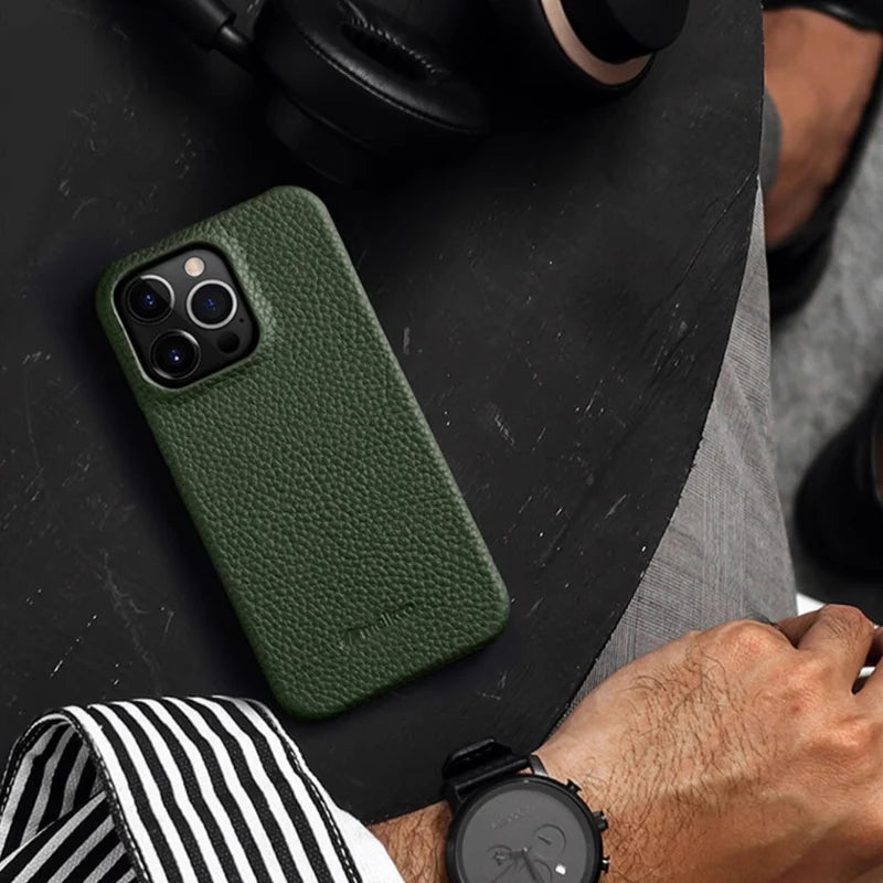 Melkco Premium Genuine Leather Phone Case For iPhone