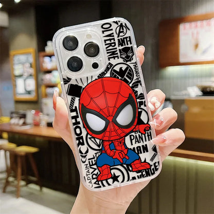 Anime Marvels Spider Man Magnetic Phone Case For iPhone