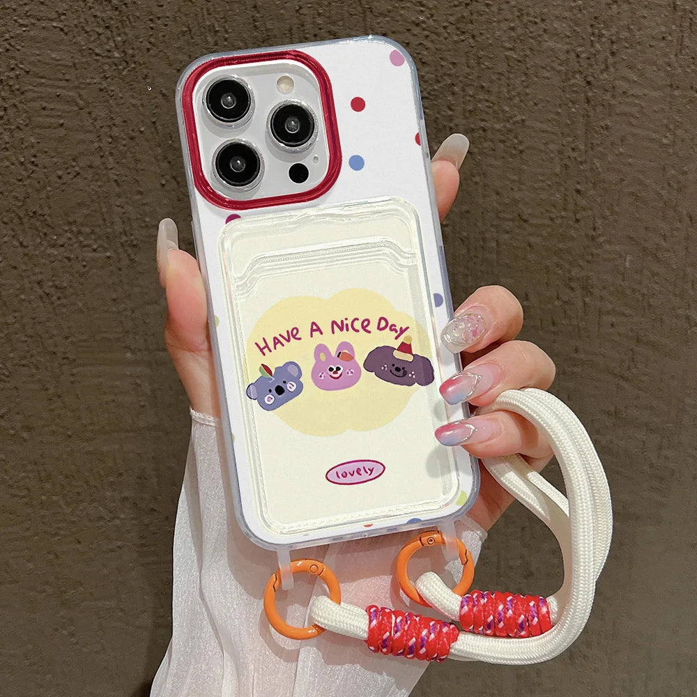 Cute Cartoon Phone Case For iPhone