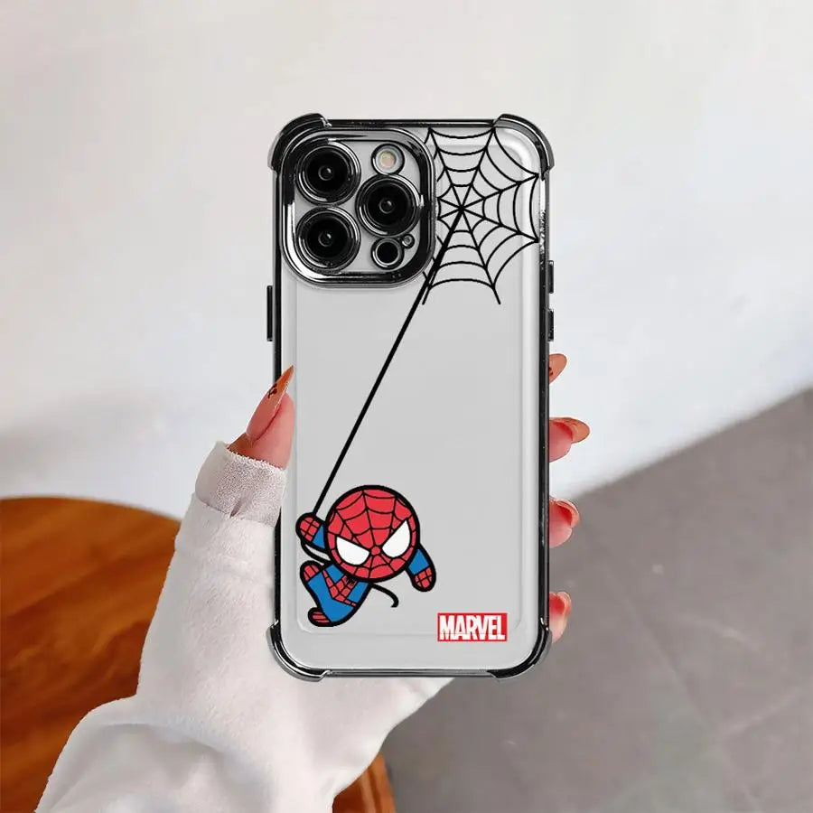 Phone Cover Case For Apple iPhone Cute Marvel Spiderman