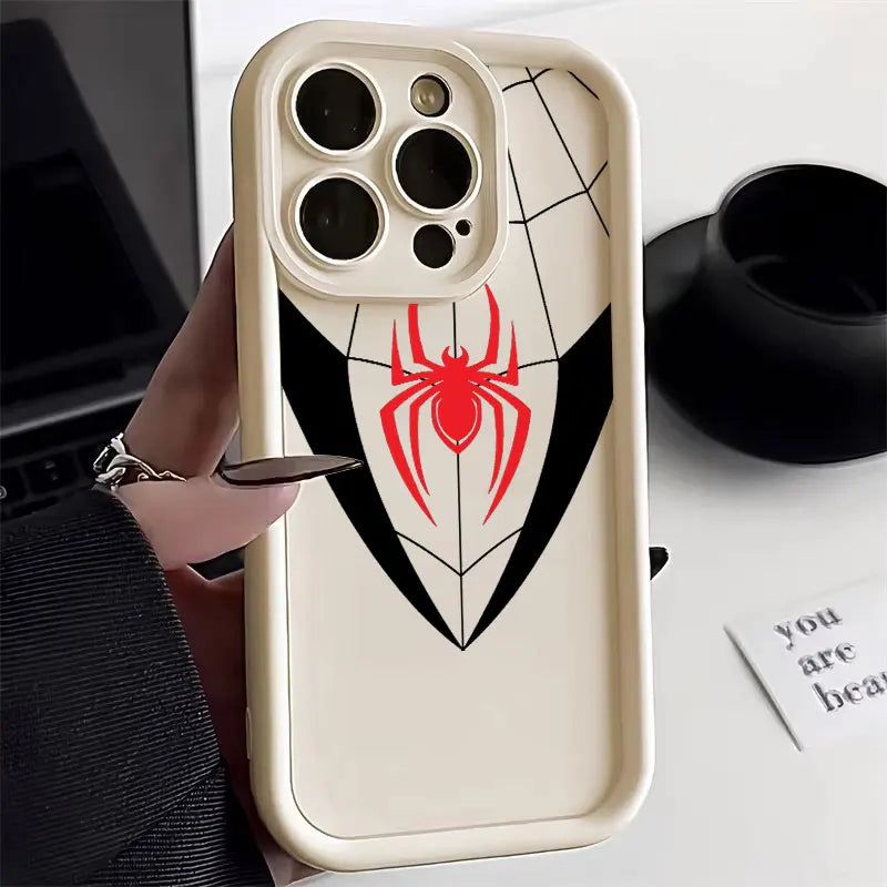 Spiderman Marvel Spider Man Silicone Case For iPhone
