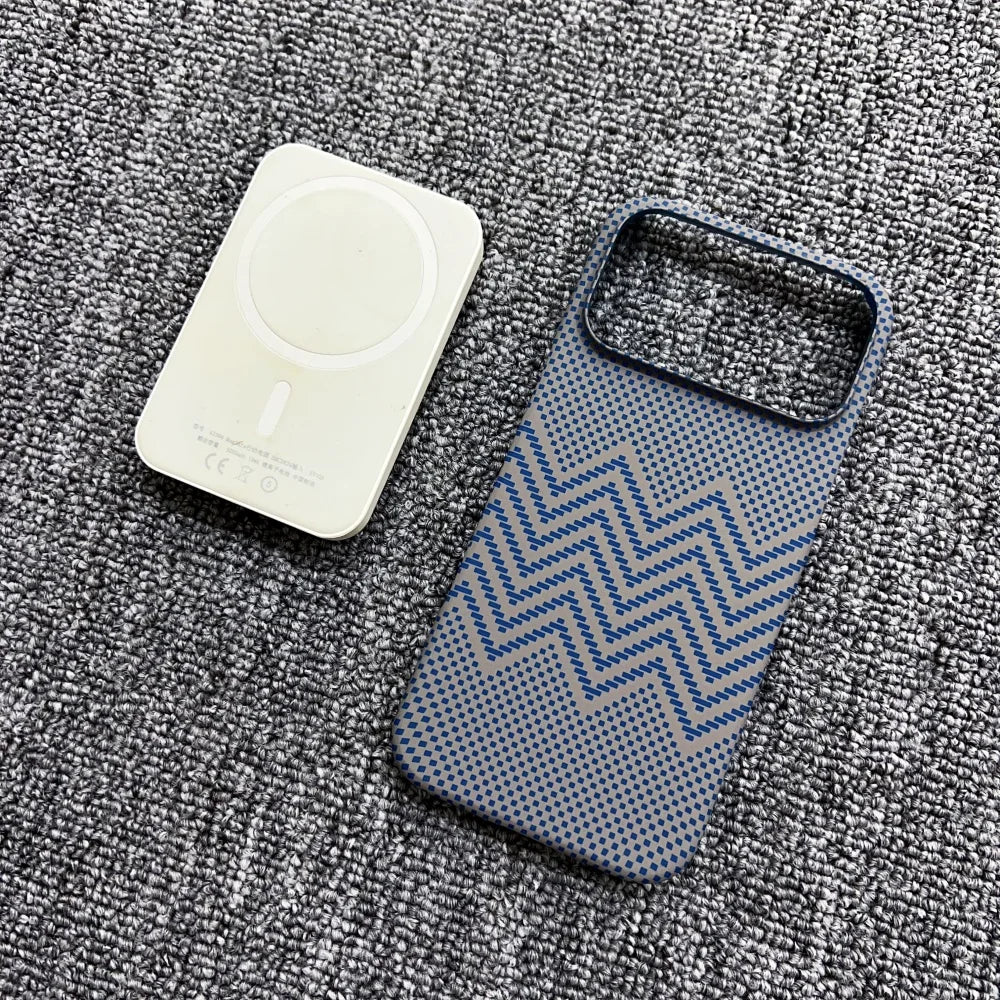 Wireless Charging Ultra Slim Carbon Fibre Case For iPhone
