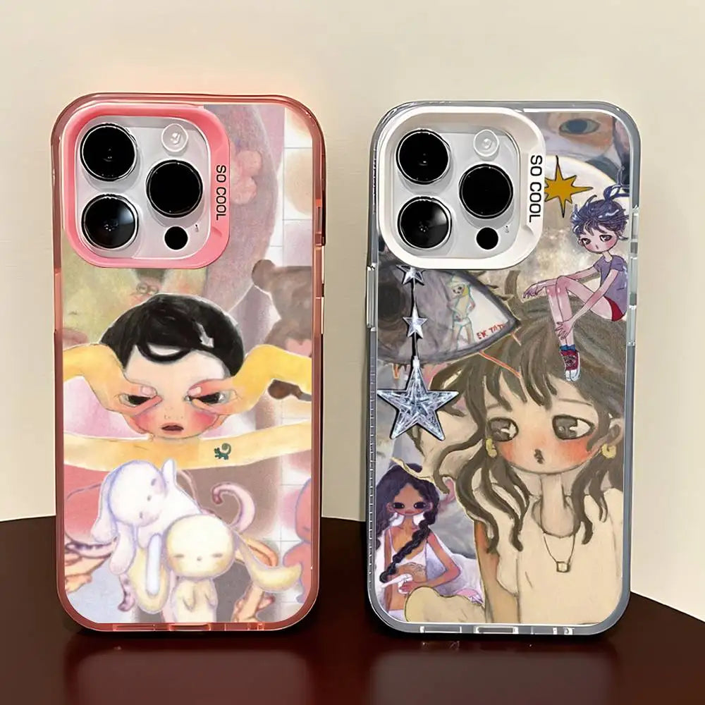 Aya Takano Color Shockproof Phone Case For iPhone