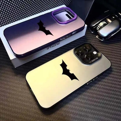 Luxury Marvel Batmans Spider Man Plating Hard Case For iPhone