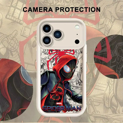 Cute Marvel Spider Men Case For iPhone Soft Shell