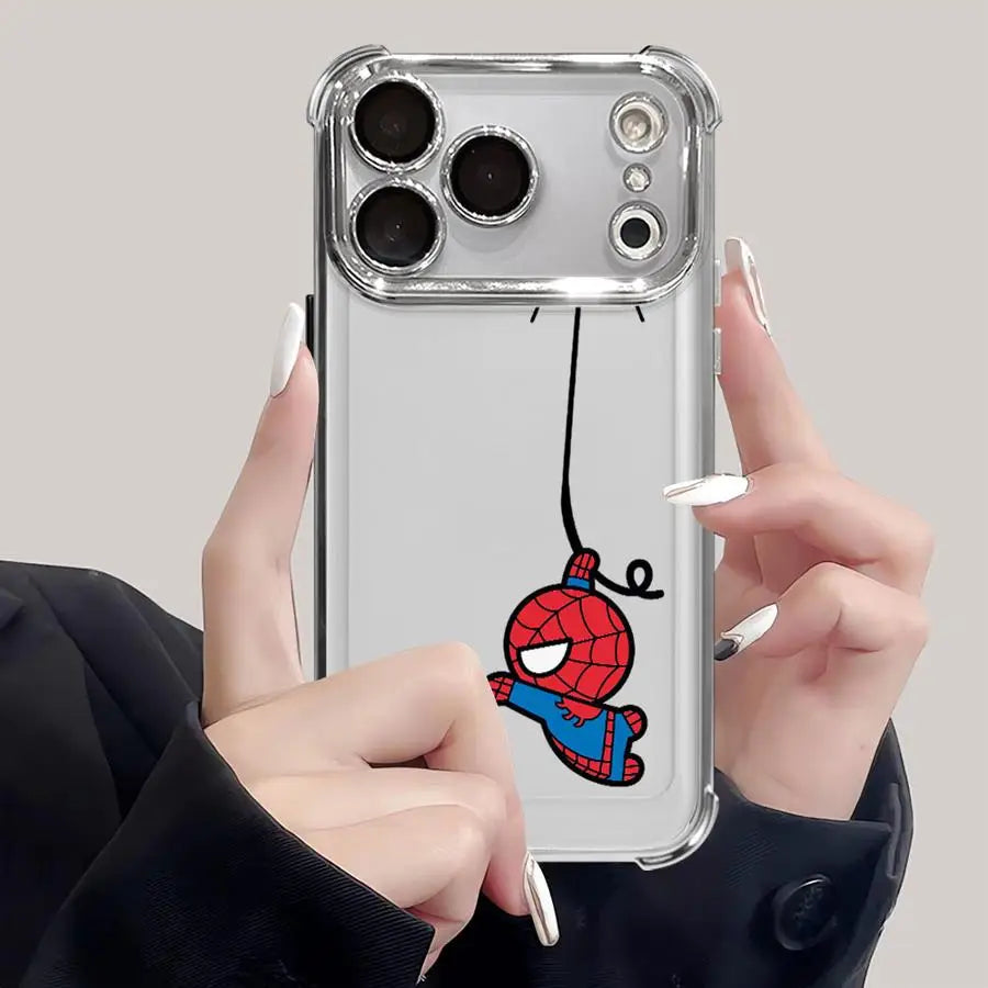 Phone Cover Case For Apple iPhone Cute Marvel Spiderman