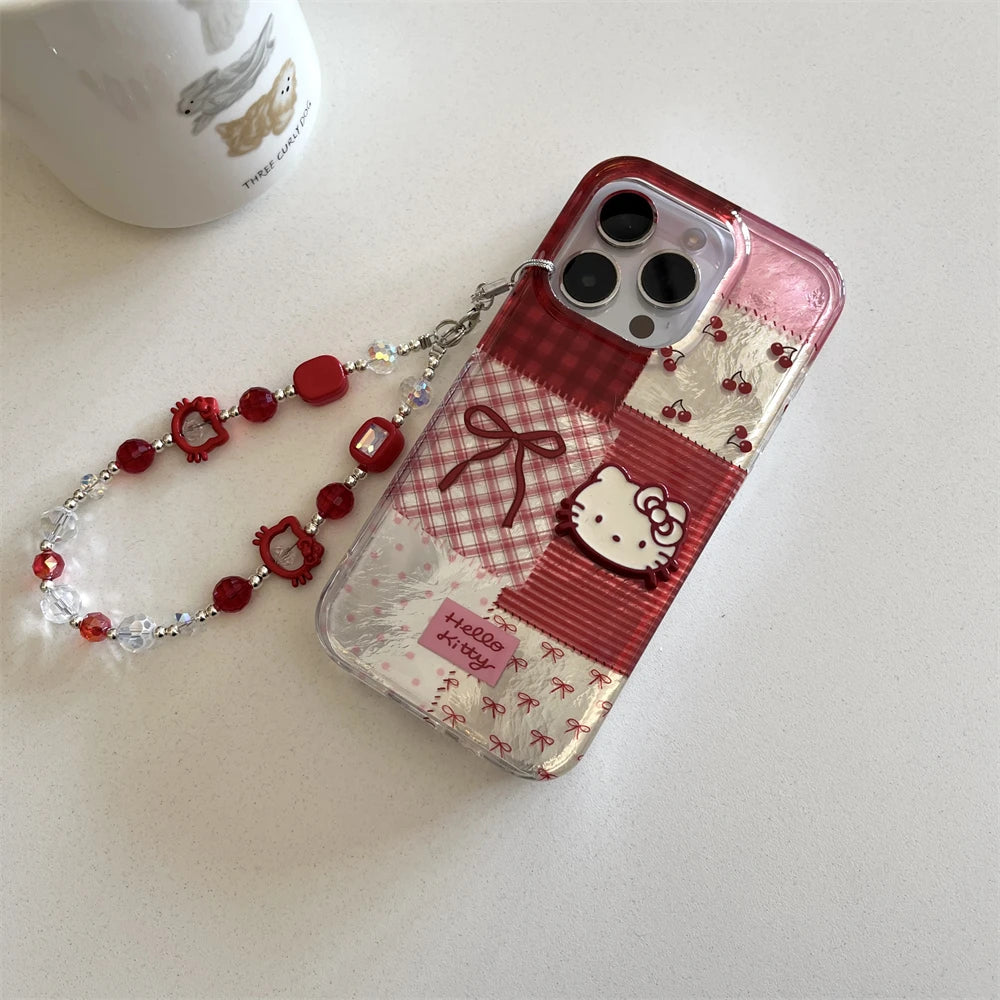 Cute Cartoon Coffee Hello Kitty Phone Case