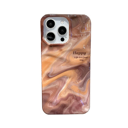 Fashion Oil Painting Marble Texture Phone Case