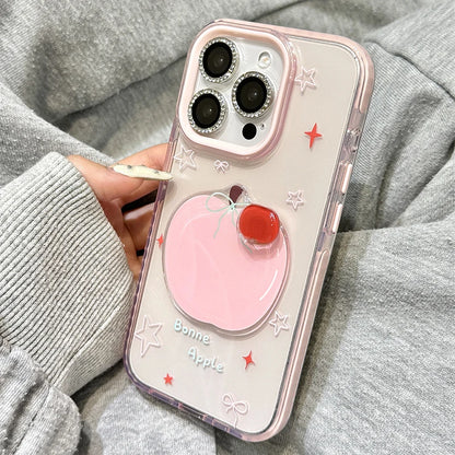 Fashion Rotatable Red Phone Case