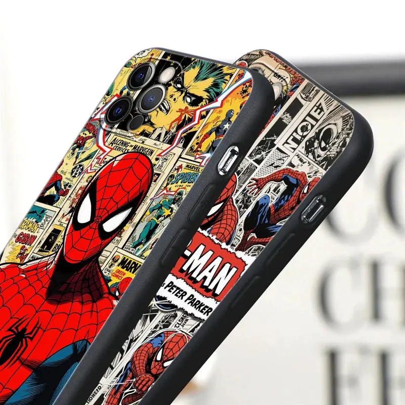 Spiderman Marvel Phone Case For iPhone