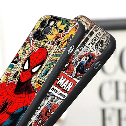 Spiderman Marvel Phone Case For iPhone