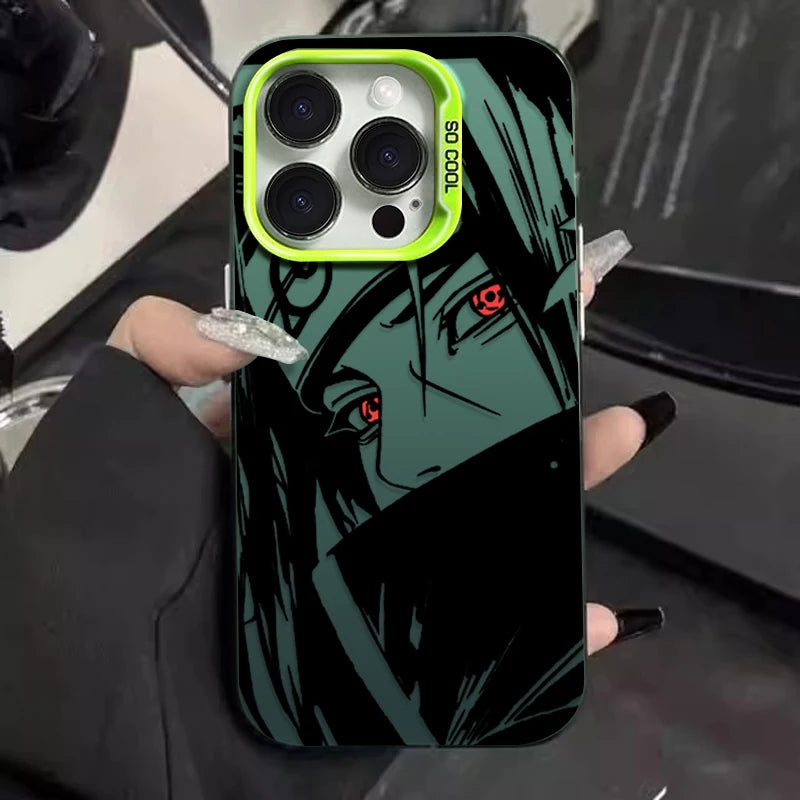 Anime Naruto Uchiha Itachi New Case For iPhone Shockproof Back Cover