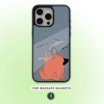 Kawaii Pochita Cartoon Phone Case For iPhone