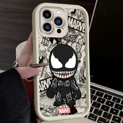 Marvel Spider Man Silicone Case For iPhone