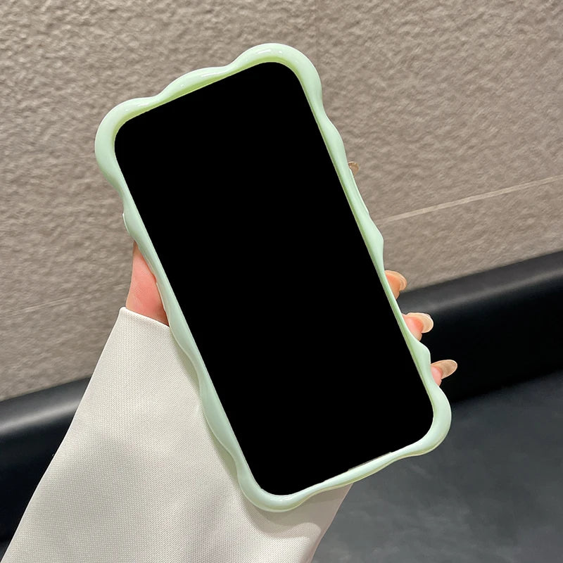 Clouds Waves Dopamine Color Phone Case