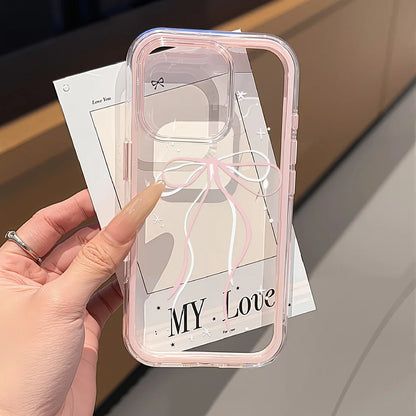 Cute Bow Soft Case For iPhone
