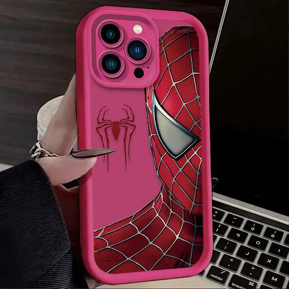 Marvel Movie Spider Man Anime Venom Comic Case For iPhone