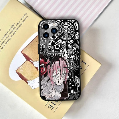 Classic Anime Soul Eater Phone Case FUNDA For IPhone Soft Silicone Black Cover