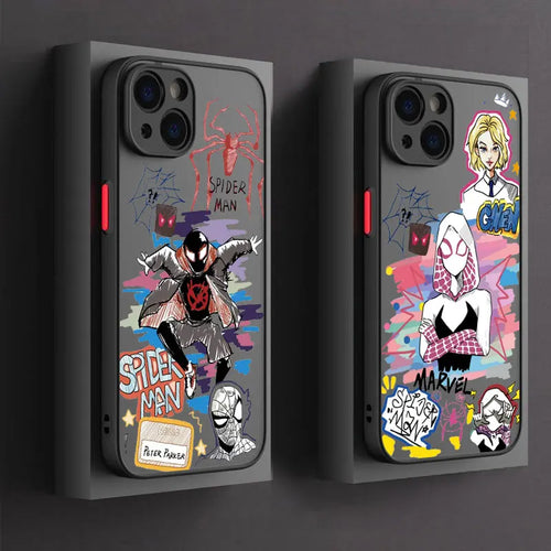 Marvel Spider Man Miles Morales Phone Case For iPhone