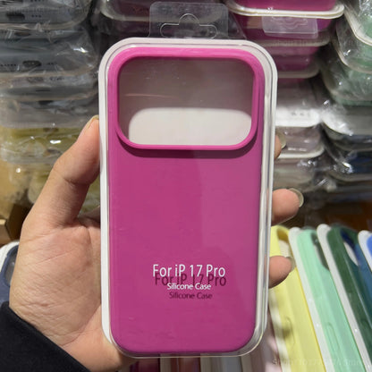Fashion Original Liquid Silicone Skin Feel Soft Case For iPhone