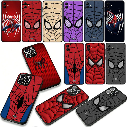 Spider Marvel Man Spiderman Cover Phone Case For Apple iPhone
