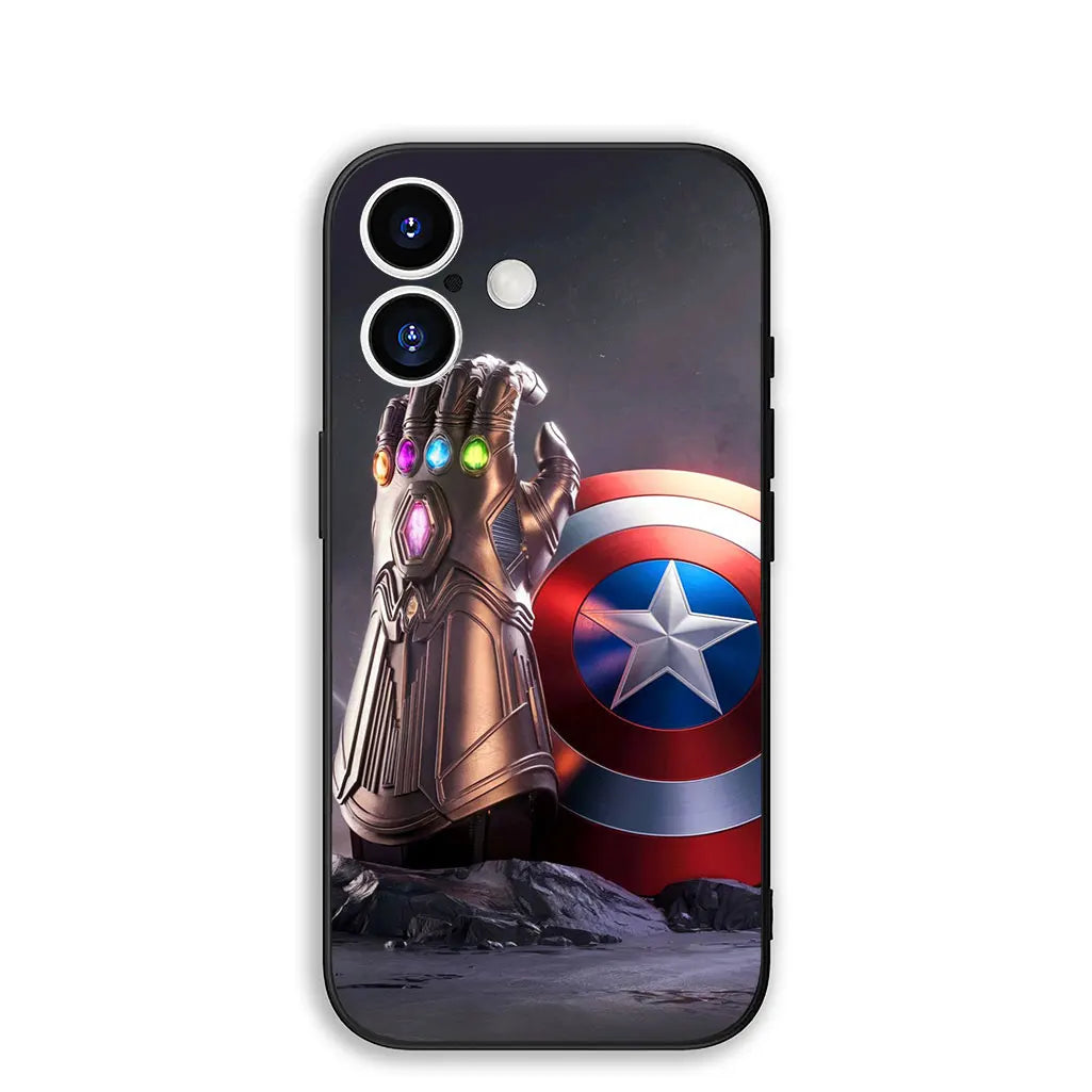 Casing For Apple iPhone Captain Marvel America Shield