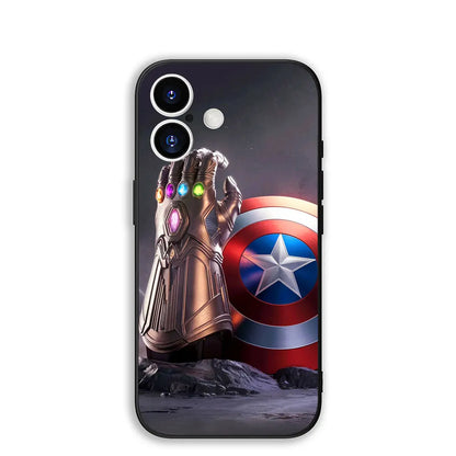 Casing For Apple iPhone Captain Marvel America Shield