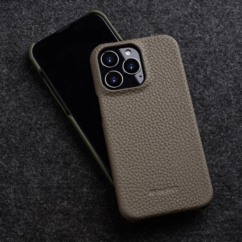 Melkco Premium Genuine Leather Phone Case For iPhone