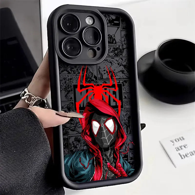 Spiderman Miles Morales Gwen Marvel Comics Case For Apple iPhone