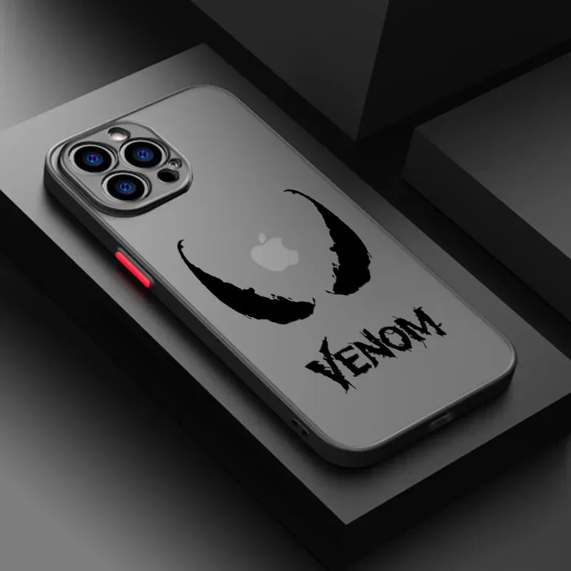 Marvel Hero Spiderman Venom Cool Phone Case For iPhone