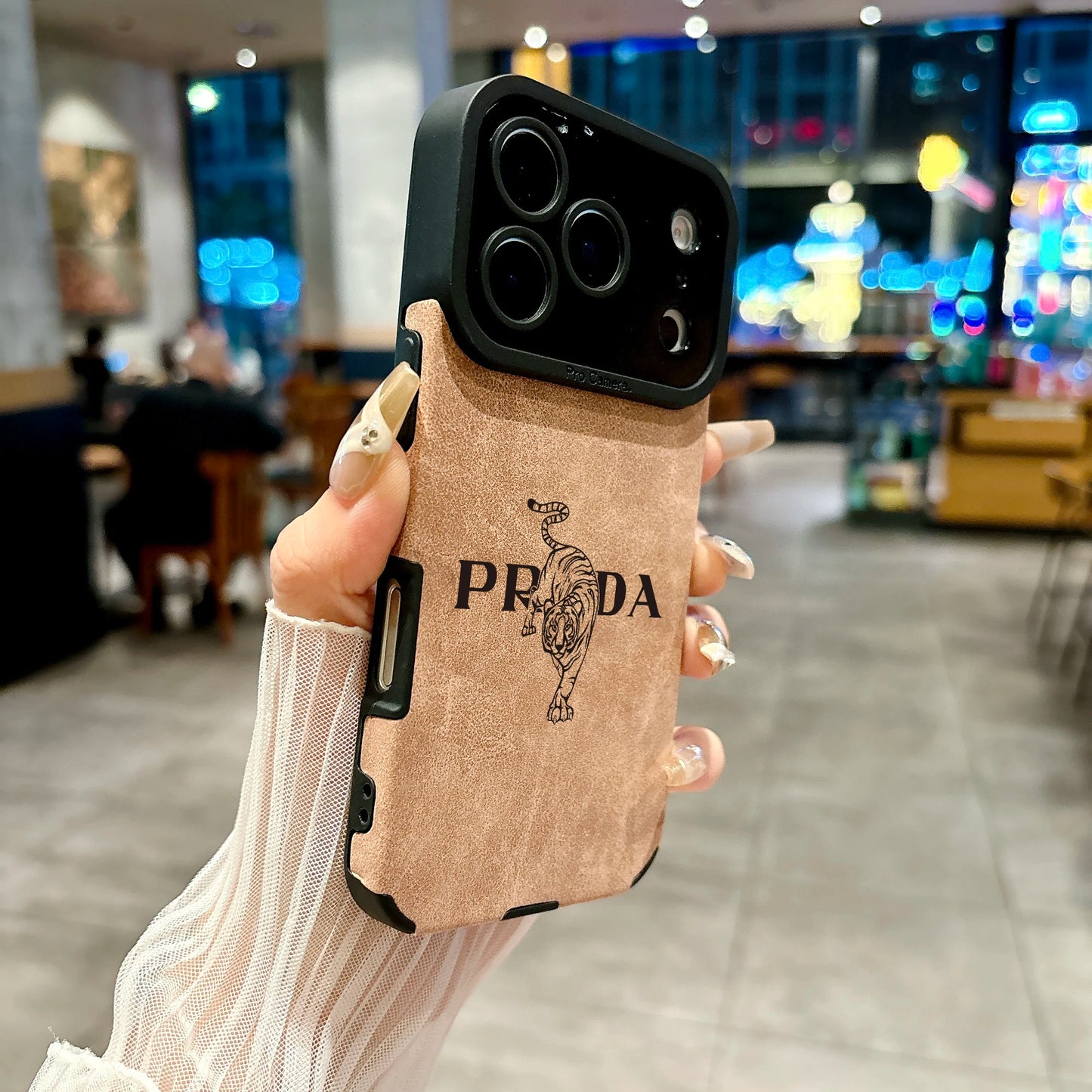 Microfiber Leather Phone Case For iphone Luxury Funda Italy Tiger Streetwear Cases