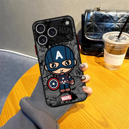 Cartoon Marvel Groot Spiderman Case For iPhone