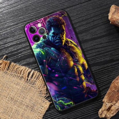 Marvel Heroes Case For iPhone Protect Soft Funda