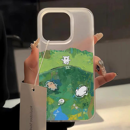 Cute Cartoon Puppy Phone Case For iPhone