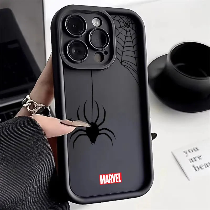 Spiderman Marvel Spider Man Silicone Case For iPhone