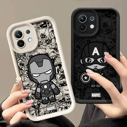 Comics Marvel Captain America Phone Case For iPhone