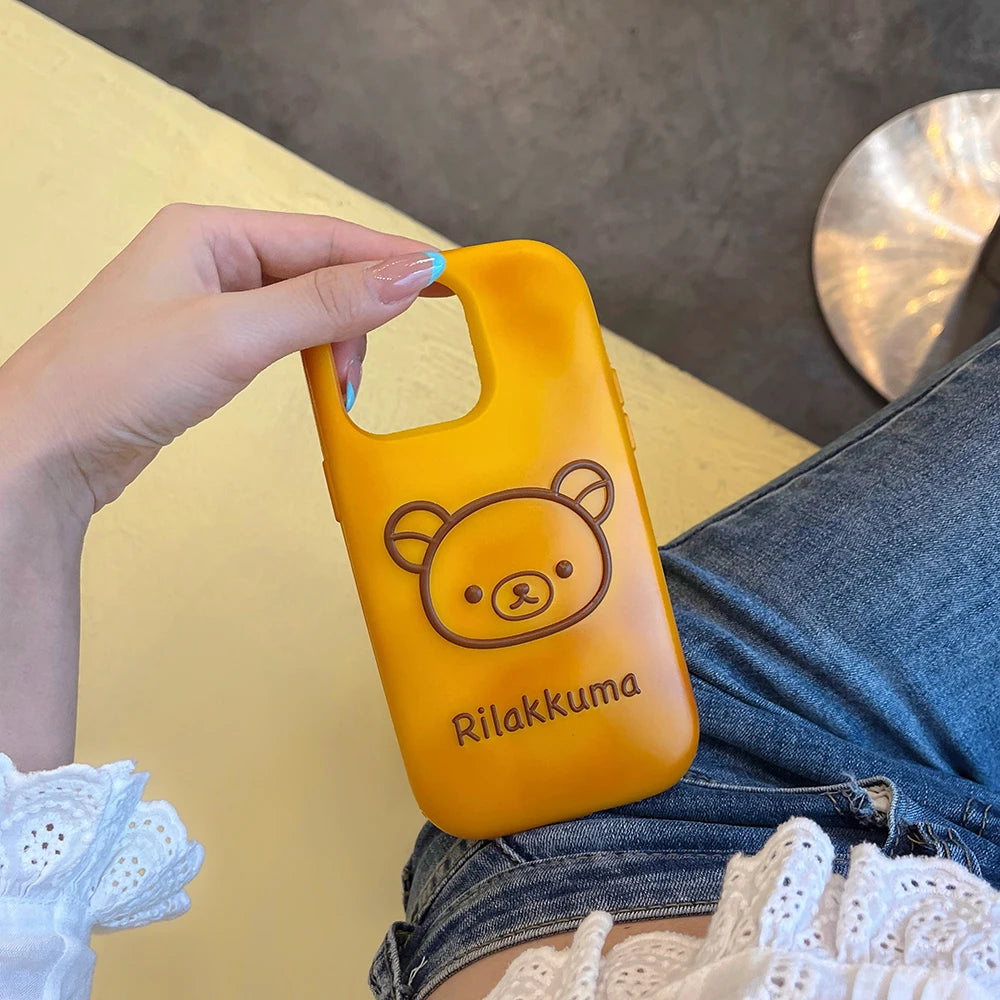 Pretzel Bread Bear Phone Case