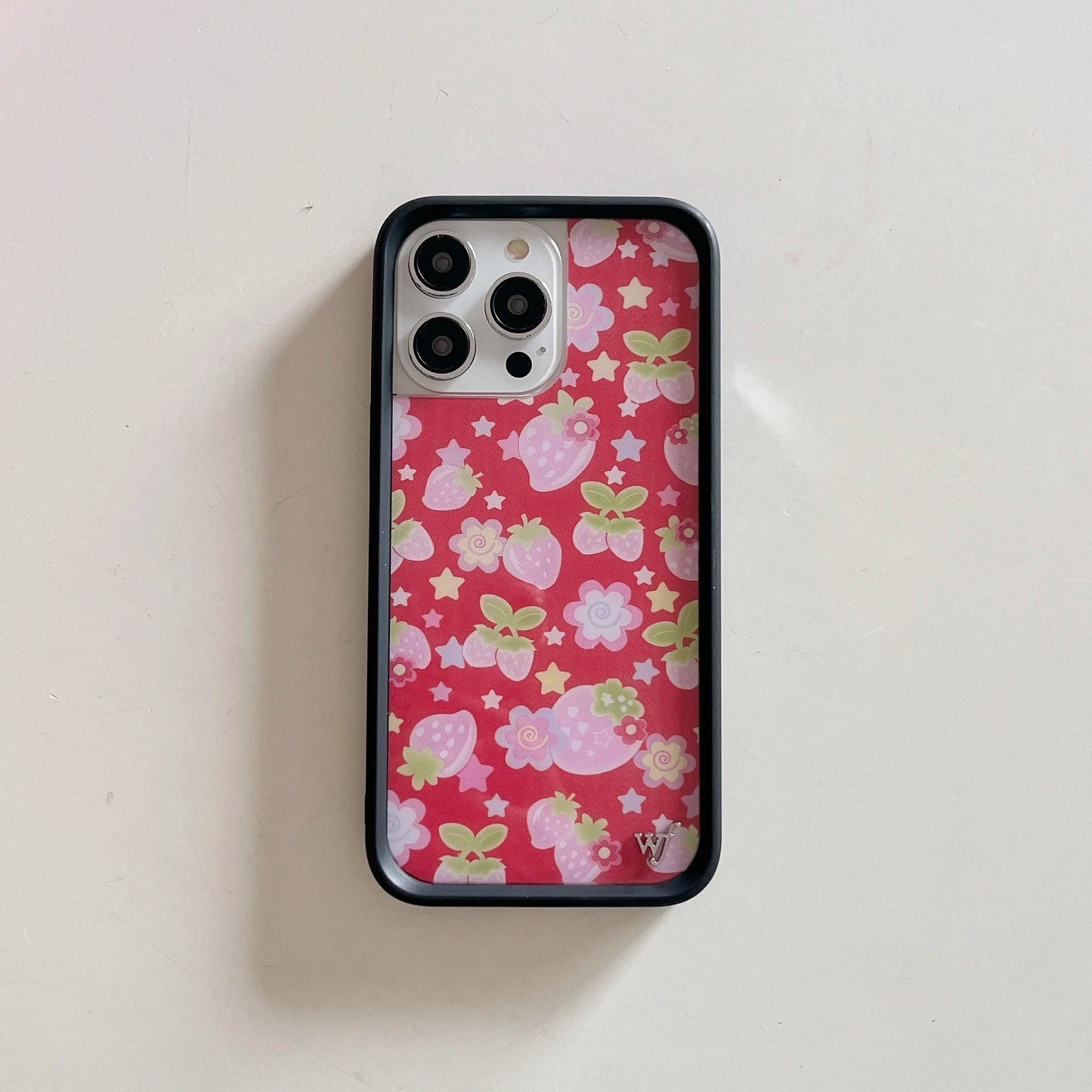 Wildflower Fruit Tart Turri Cherry Phone Case For iPhone Bugs Berries Cover